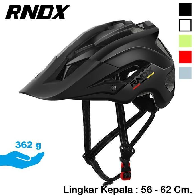 RNOX Blitz MTB Helmet Adjustable Size Helm MTB Helm Sepeda Gunung Helm Downhill Helm Gowes MTB Helm 