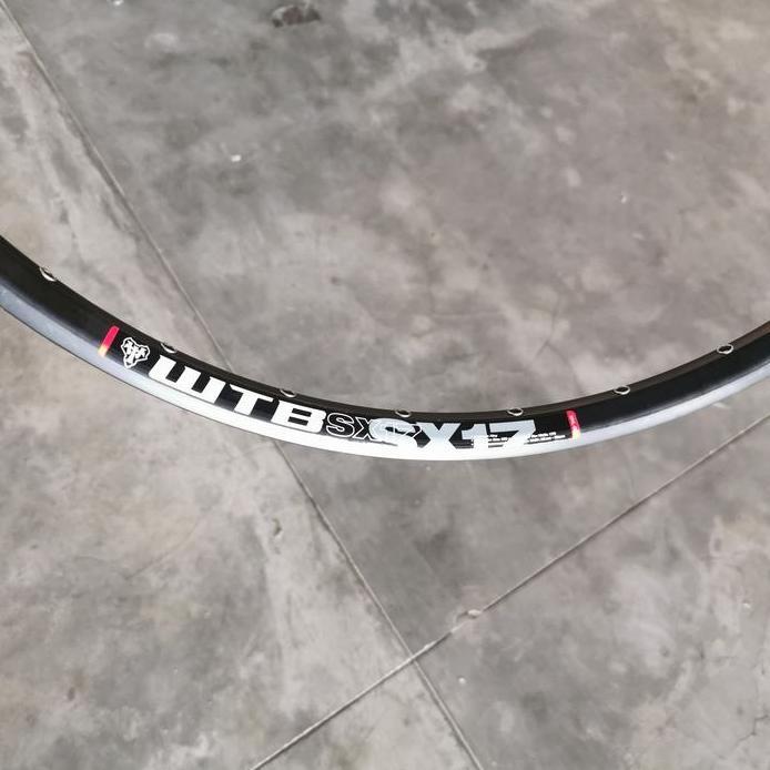 WTB sx17 velg 26inch 32hole disc brake double wall alloy pentil motor