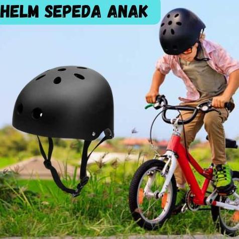 Helm Sepeda Anak Helmet Pelindung Kepala Bersepeda Olahraga Skateboard - Helem Aktifitas Olah Raga O