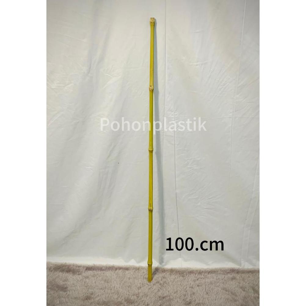 Gajian Sale Bambu Asli Cendani 2 Meter / 1,5Meter / 1 Meter ( 1Pcs ) Diameter Kecil & Besar ( 1Cm Sa