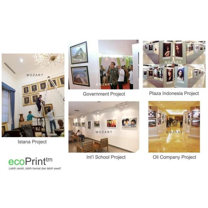 Paket Cetak Foto Kanvas dan Bingkai Frame ukuran 20x30 A4 10R 8R SSL murah