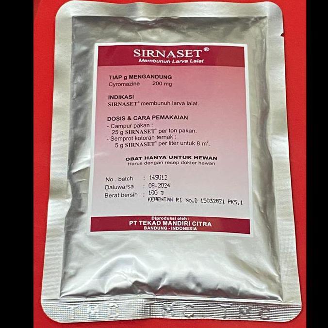 Ready stock Sirnaset membunuh larva lalat 100 gram