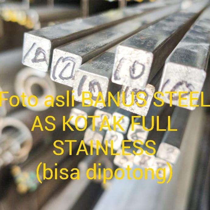 AS kotak 25 x 25 mm full stainless as kotak 25 mm x 25 mm x 1 meter