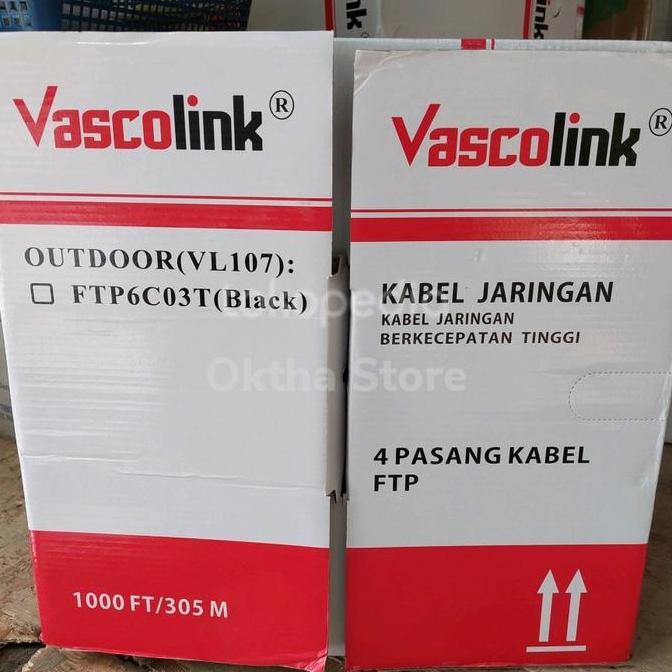 VASCOLINK FTP CAT 6 OUTDOOR  STP CAT6 VASCOLINK ROLL