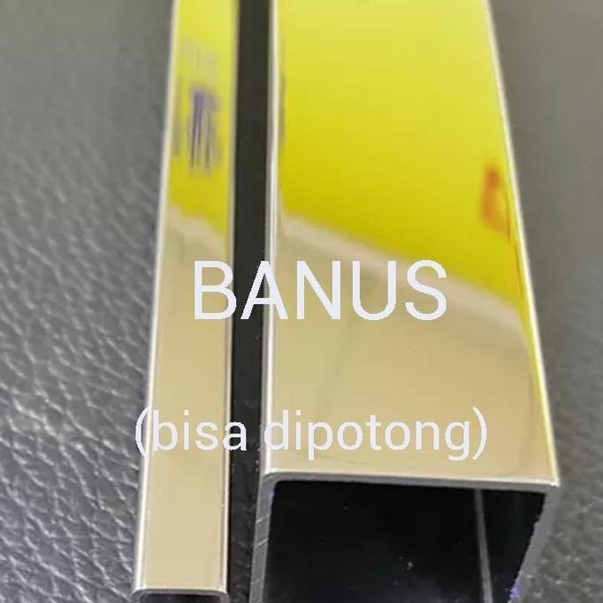 Pipa hollow stainless 20 x 20 x 1 mm / 2 cm x 2 cm pipa kotak hollo