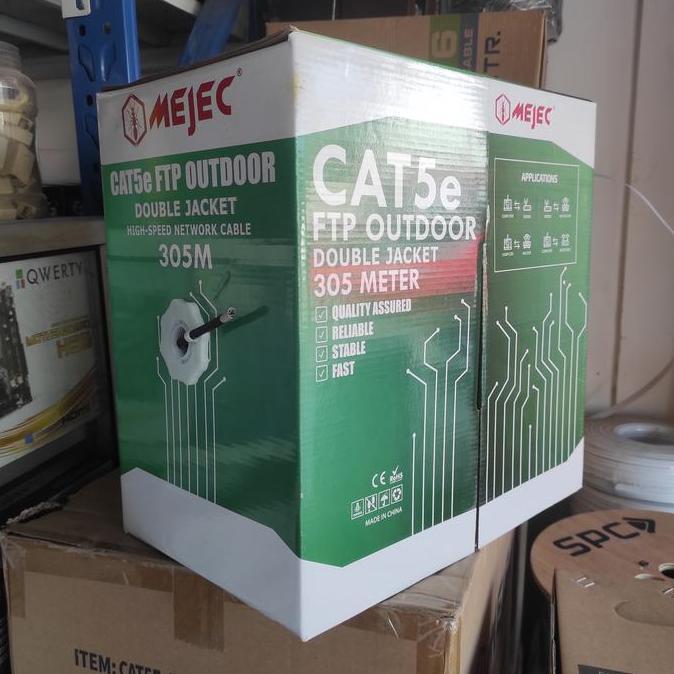 Kabel lan outdoor cat6 mejec 305meter