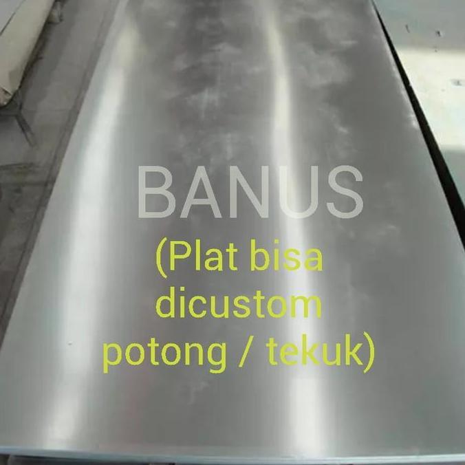 Plat stainless 304 hairline 1 mm / plat stainless hairland 304 HL 1 mm