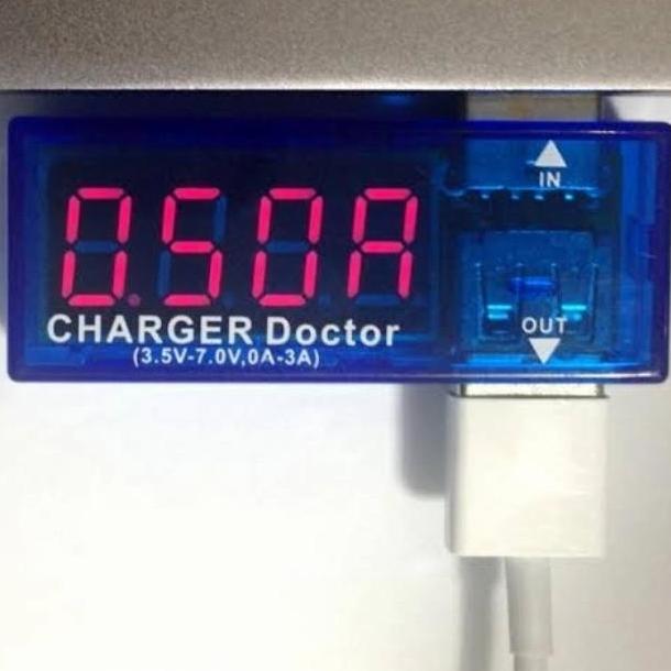 USB DOCTOR VOLTMETER AMPERE METER DIGITA MULTIMETER MULTI TESTER