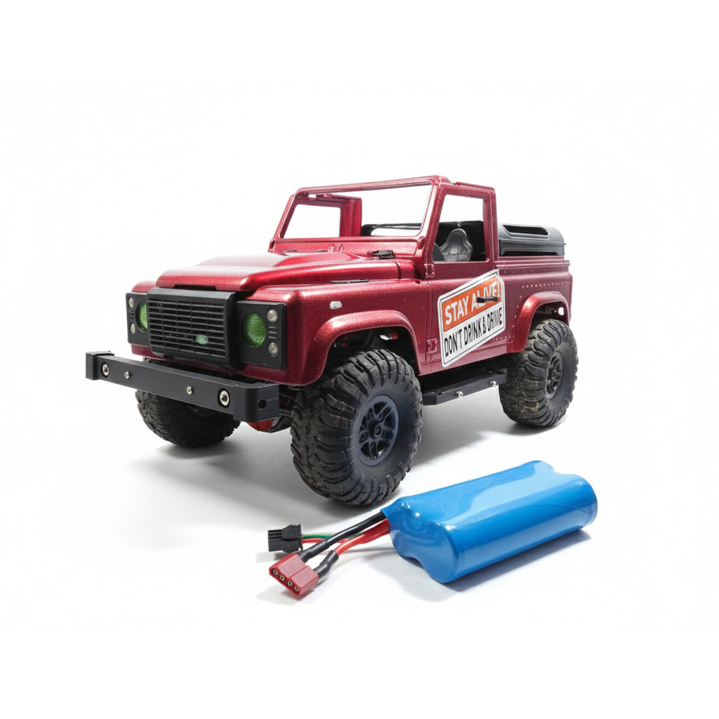 Baterai RC 2S 7,4V Upgrade – Real Capacity 2000 mAh, Garansi