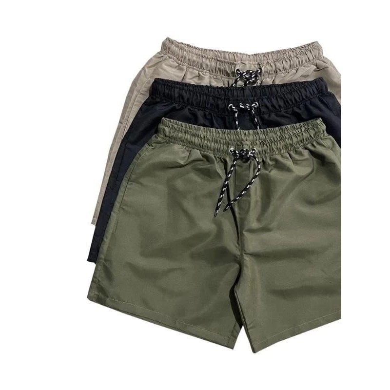 Yulia Store 3 PCS CELANA PENDEK PRIA  BOARDSHORT SHORTPANTS SANTAI DEWASA CASUAL NYAMAN
