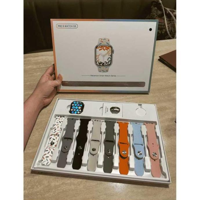 Gavanazz - Smartwatch 49mm Watch 9 Pro Strap 8-in-1 Support iOS Android