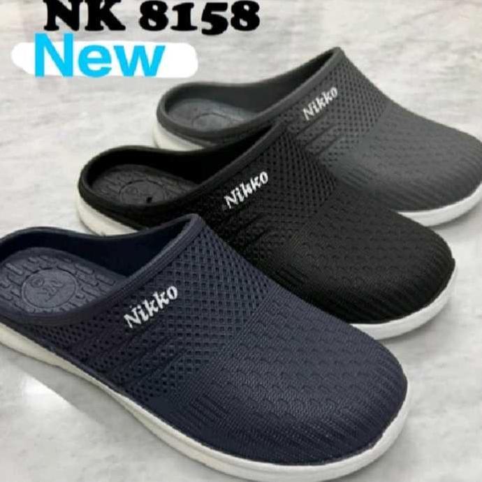 Sandal Sepatu Karet Model Selop Bakpao Baim Lentur Bermutu