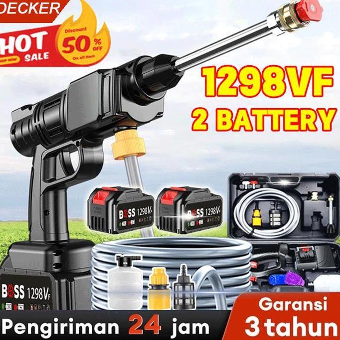 Mbayem78 - DECKER 998VF Jet Cleaner - Mesin Cuci Mobil Motor Portable
