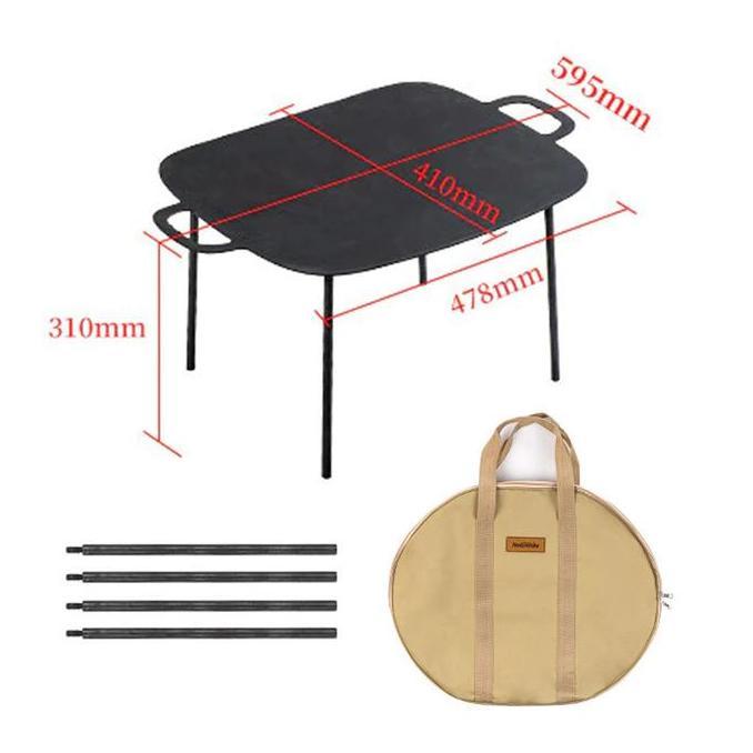 Spesial Grill Pan Naturehike Nh20Sk003 Iron Bbq Pan