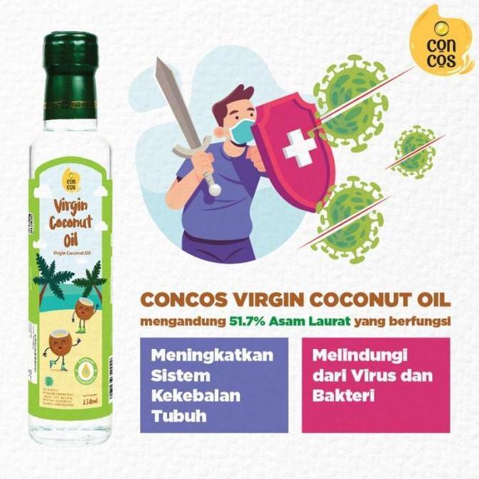 CONCOS Virgin Coconut Oil Kids / Virgin Coconut Oil