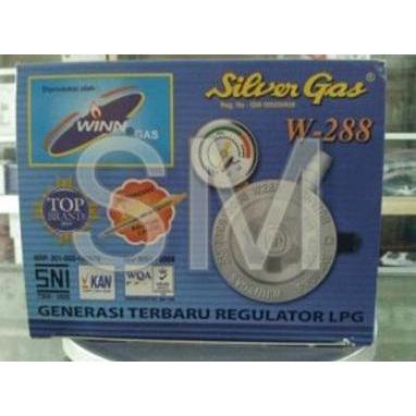 Regulator gas LPG Elpiji Silver Gas Winn Gas W-288