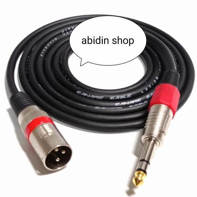Kabel Xlr Male Canon To Trs Stereo Jack Akai