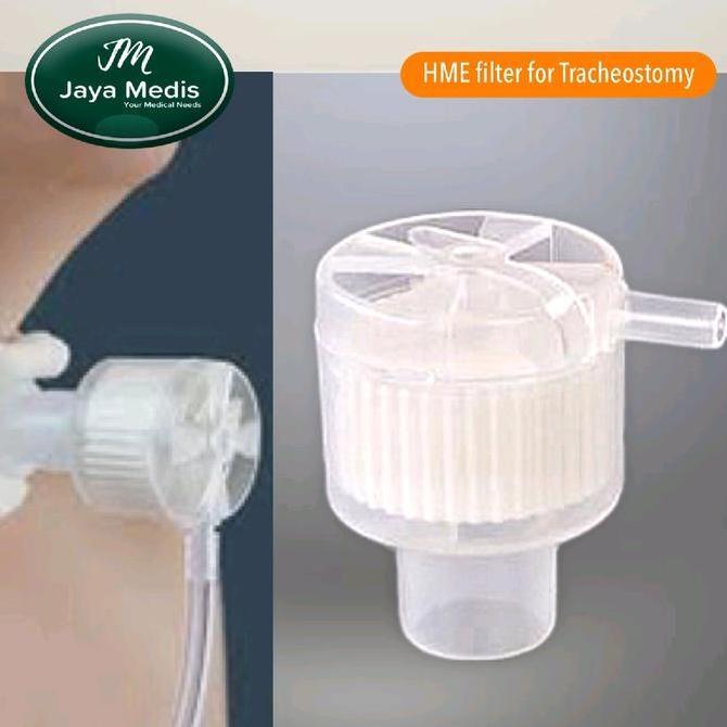 Hotoya_bankin - HME Filter Trakeostomi Filter Alat Medis Napas Steril