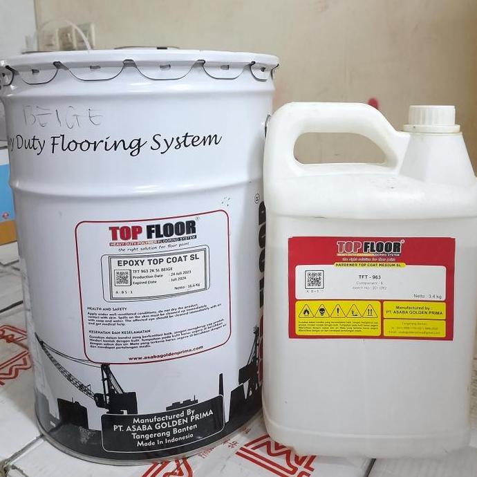 Epoxy Lantai Topfloor Beige 20Kg Set  Sale