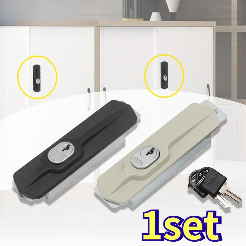 1set Kunci Lemari Sleding Pintu Geser Kunci Lemari Arsip Sliding Kunci Lemari Sliding