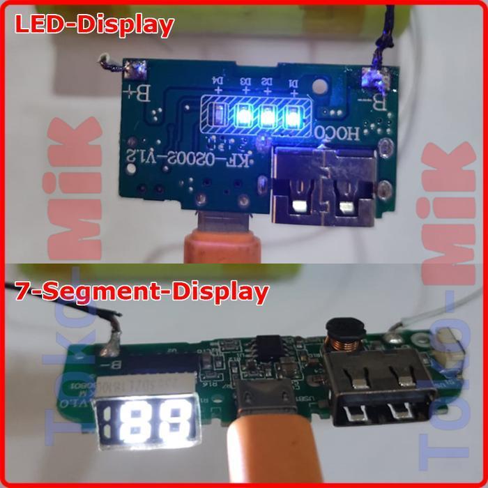 DIY Modul USB mikro micro Power Bank PowerBank Baterai Lithium 18650 Charger HP 5V 2A