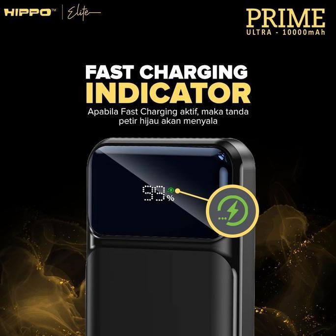 Hippo Elite PowerBank Prime Ultra PD 22,5W 10000mah - 20000mah ORI