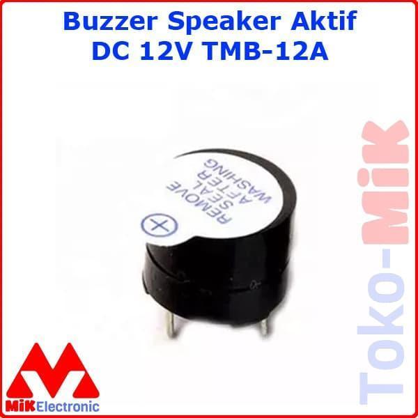 BUZZER SPEAKER AKTIF ACTIVE 12V LOW POWER TMB 12A 05