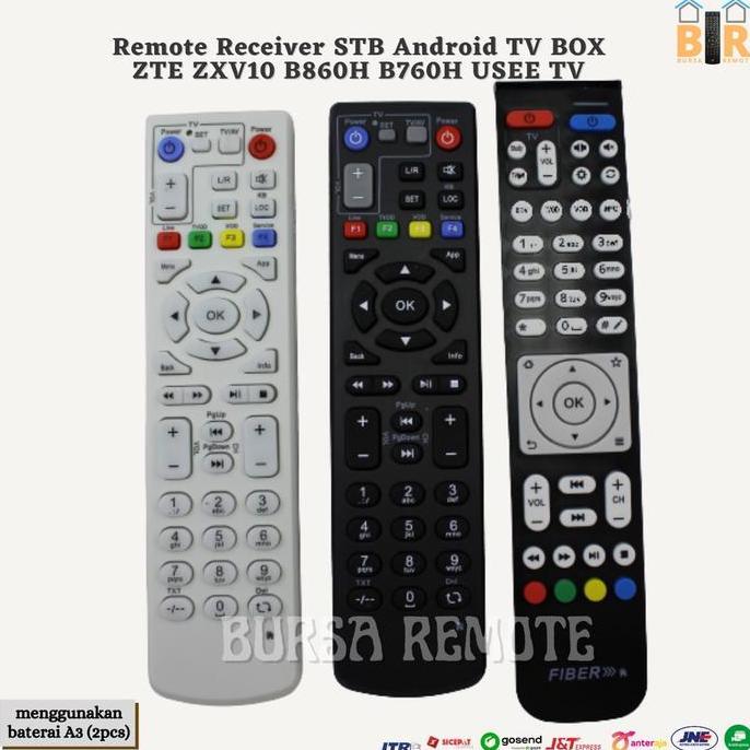 REMOTE RECEIVER STB ANDROID TV BOX ZTE ZXV10 B860H B760H INDI MNC