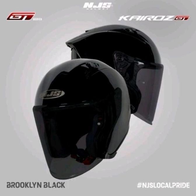 Helm NJS Kairoz GT Solid Tali DD Ring