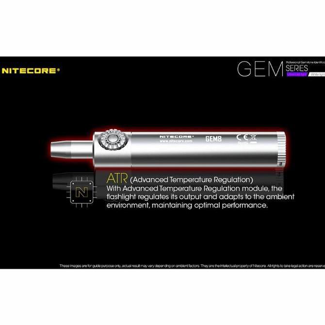 Terjangkau Flashlight Nitecore Gem 8