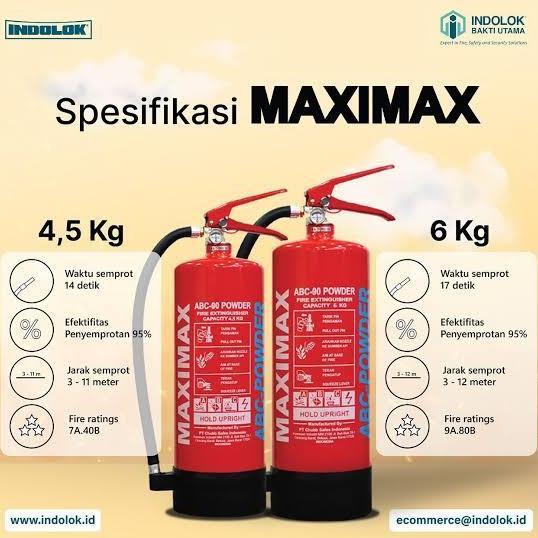 Apar Gunnebo 6Kg Maximax Abc Powder Fire Extinguisher  Sale
