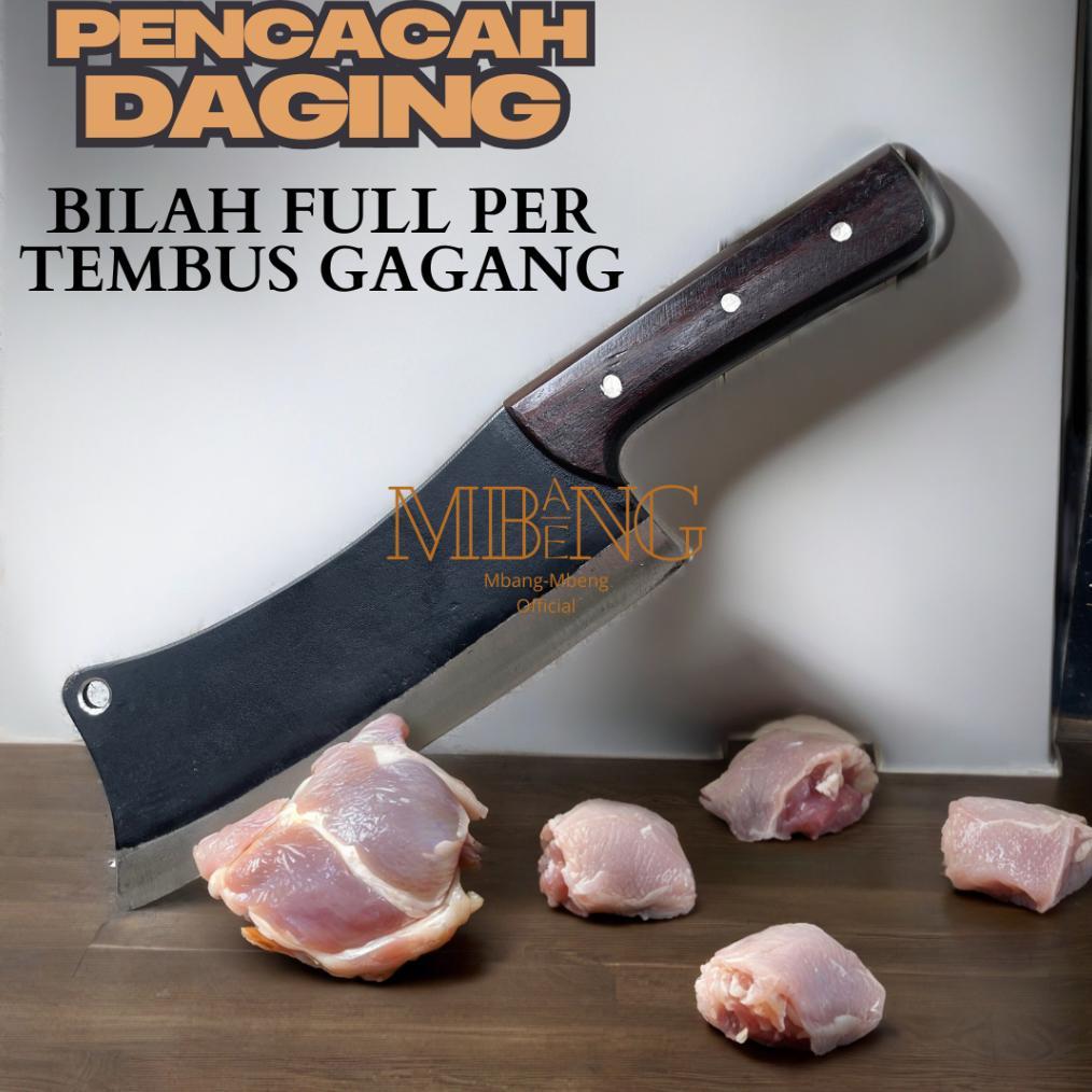 Pisau Potong Daging Ayam  Per Asli 4 Mm / Pencacah Daging Ayam / Pisau Cacah Daging