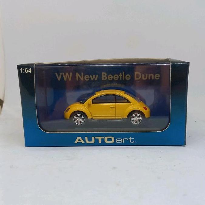 autoart auto art volkswagen vw new beetle dune diecast 1/64 (s)