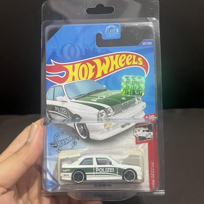 Hot Wheels 92 BMW M3 Polizei FS 2020 Factory Sealed