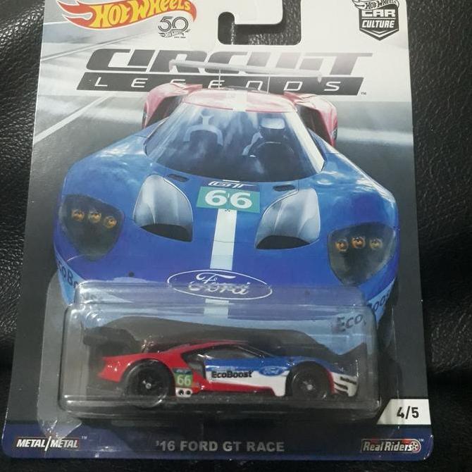 Hot Wheels Hotwheels Circuit Legends 16 Ford GT Race