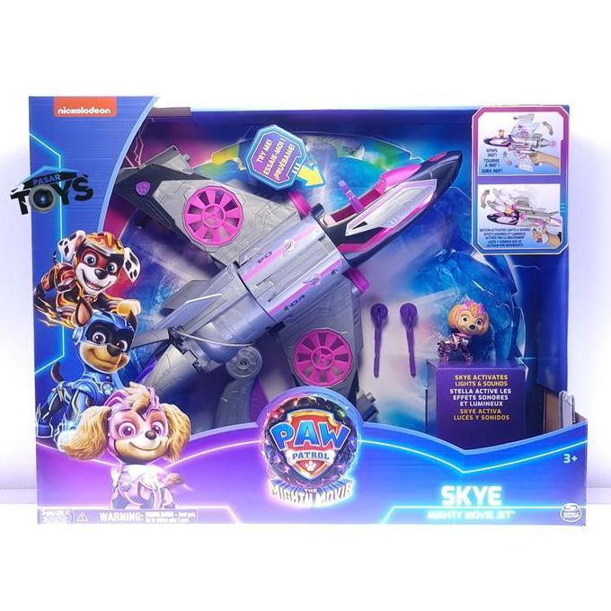 Paw Patrol The Mighty Movie Skye Mighty Movie Jet Original