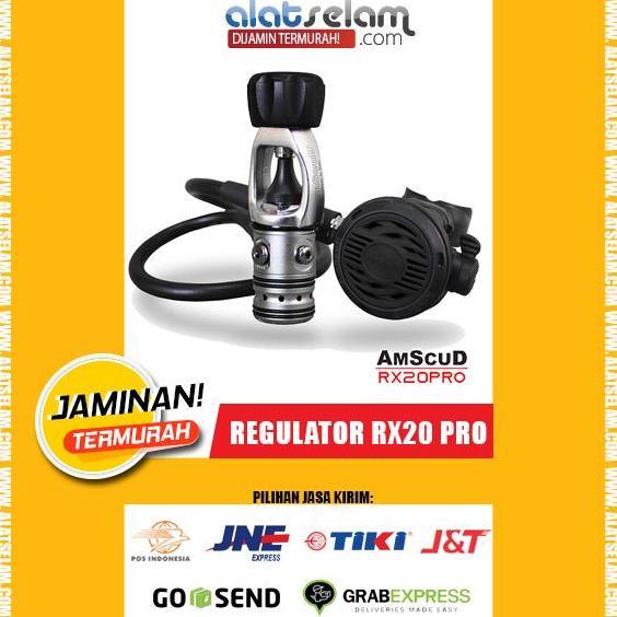 Promo Regulator AmScuD RX20 PRO - Alat scuba diving Diskon