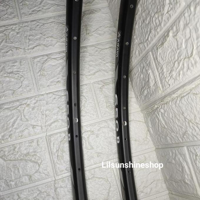 Promo Velg Rims 27.5 Araya 650B Rim Lubang 32 Hole Etrto 584 Disc Brake Double Wall Valve Av Jumlah 