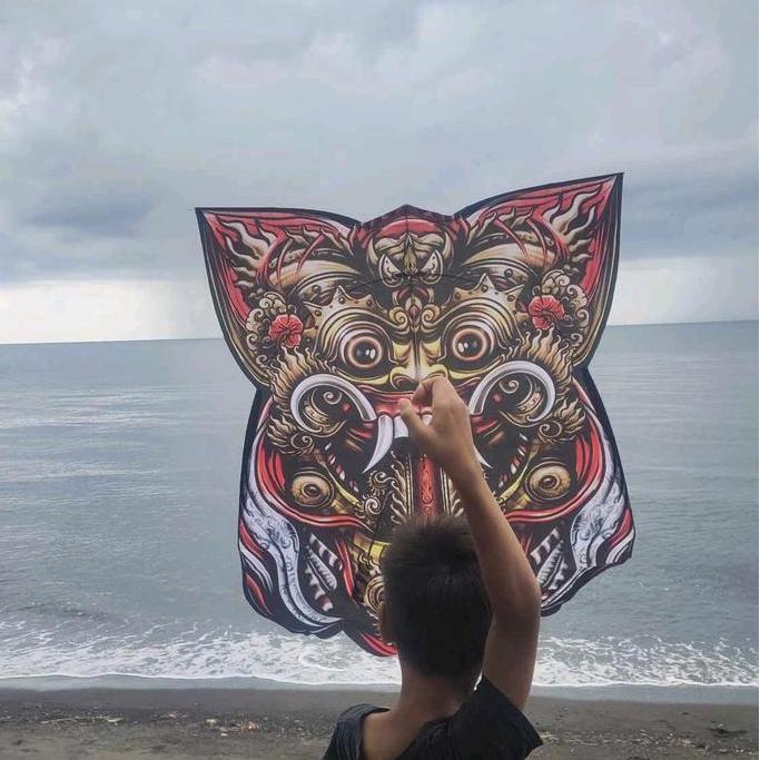 New- layangan celepuk rangda knock downt bali