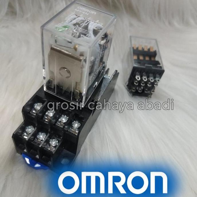 relay omron original my4/my4n 12vdc 14kaki 5a/relay my4/relay my4n TERBATAS