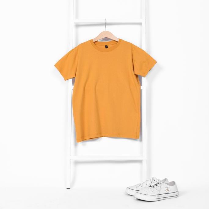 New- KAOS POLOS ANAK 1-12 TAHUN/HITAM