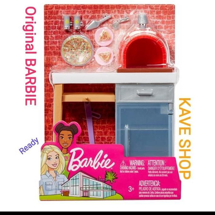 Barbie Indoor Furniture : Barbie Pizza Oven - Original MATTEL