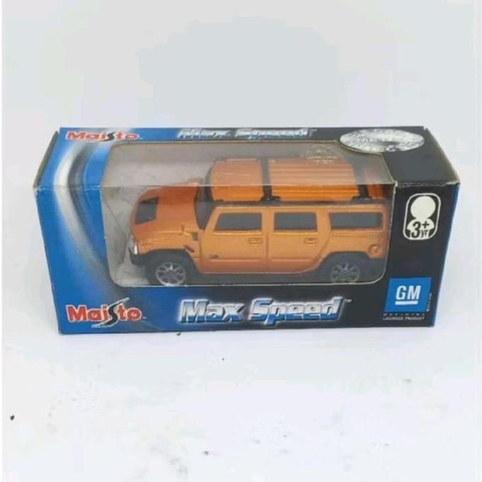 maisto hummer h2 diecast 1/64 ban model lama (s)