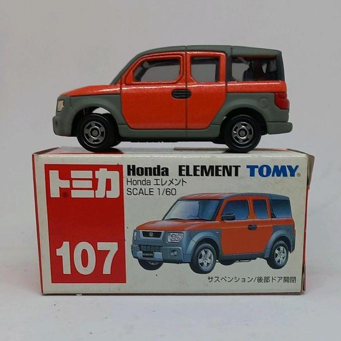 tomica honda element 107 tomy biru diecast (s)
