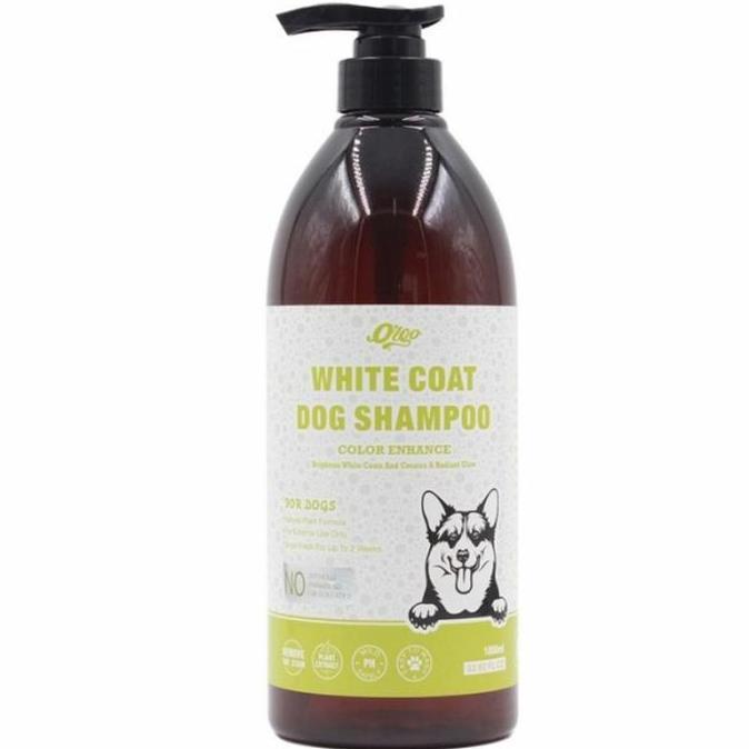 Orgo White Coat Shampoo 1000ml - Sampo Anjing Dog Shampoo Bulu Putih