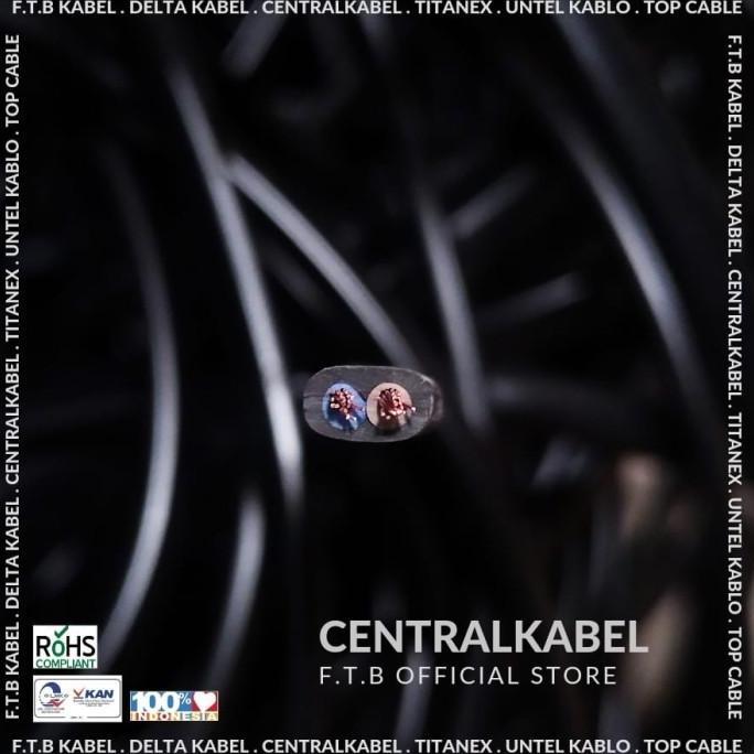 FTB Kabel Oval / Gepeng 2X0.75 ( Speaker Toa NYMHY 2x0.75mm 2x0,75mm )