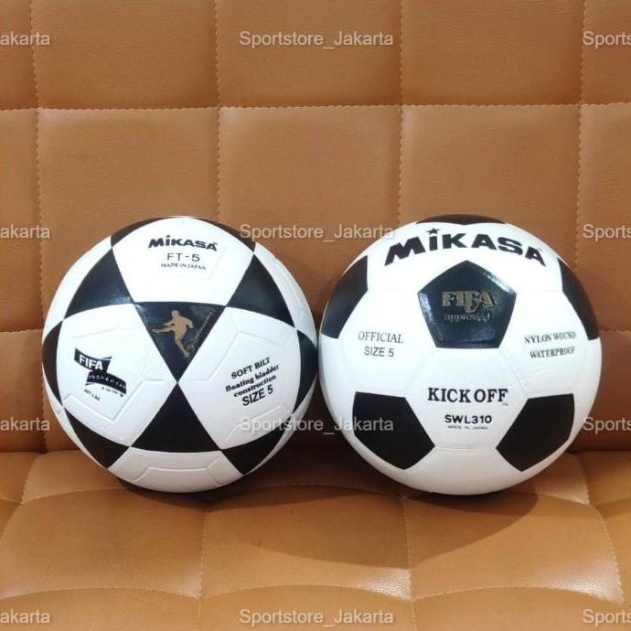 Felaminass - Bola Sepak Mikasa FT-5 Original Bola Kaki MIKASA Size 5