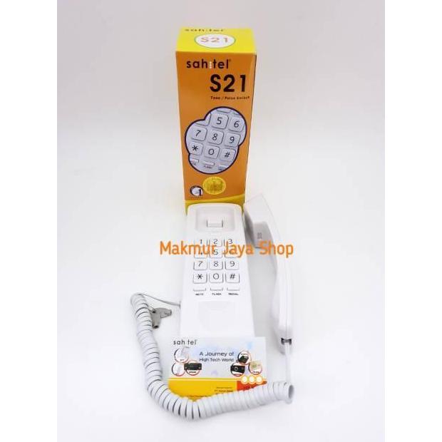 Pesawat Telepon Rumah Sahitel S-21 / Telepon Kabel Sahitel