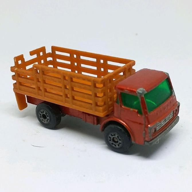 MATCHBOX DODGE CATTLE TRUCK SUPERFAST LESNEY MADE IN ENGLAND LOOSE DIECAST (S)