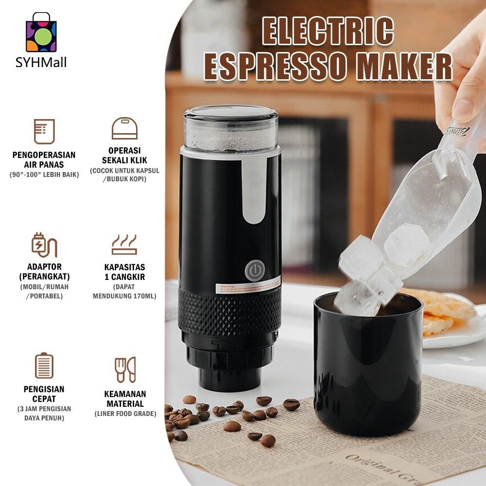 Mesin Pembuat Kopi Espresso Mini /Presso Mini Electric Espresso Pembuat Espresso Portable